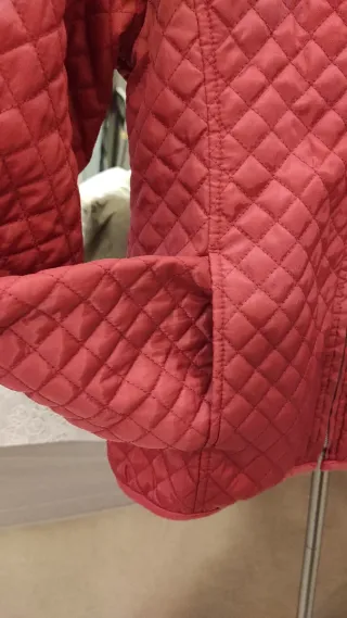 Giacca trapuntata rosa veste 10 A 140 cm. OVIESSE