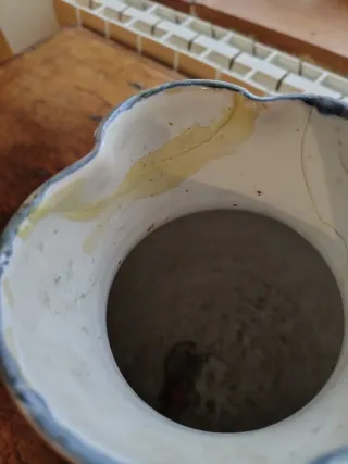 Jarra cerámica Talavera Siglo XIX