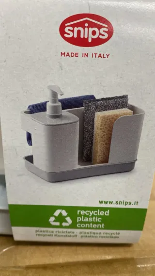 Porta sapone + dosatore