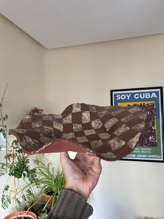 Frutero / cuenco / centro mesa ceramica artesana