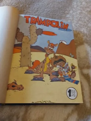 Tomo de tebeos de trampolin