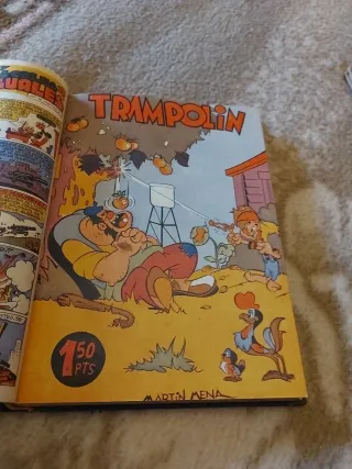 Tomo de tebeos de trampolin
