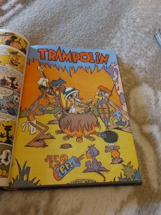 Tomo de tebeos de trampolin