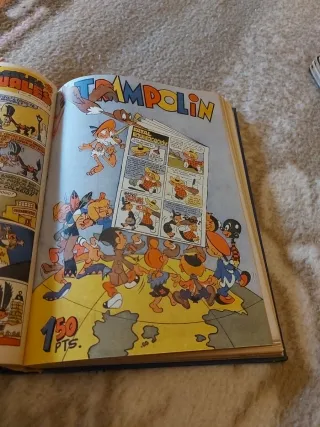 Tomo de tebeos de trampolin