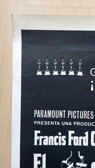 Cartel original El padrino. Parte II (1974)