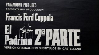 Cartel original El padrino. Parte II (1974)