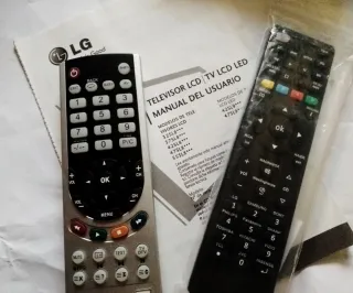 Televisor LG 32 pulgadas + Dos mandos. 32LS8 FHD