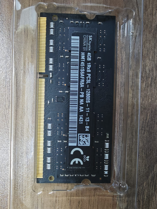 1 Modulo DDR3 4GB PC3L 12800S Skhynix