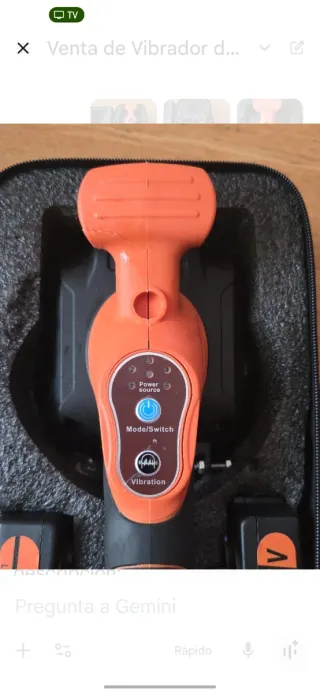 Vibrador de Azulejos 21V - Nuevo (Carcasa Reforzad