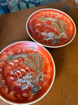 Set Tè Giapponese Satsuma Porcellana