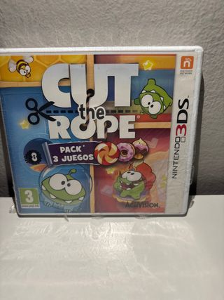 juego 3DS cut the rope