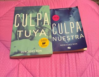 Libros saga culpables