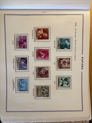 Sellos España II Siglo 1968