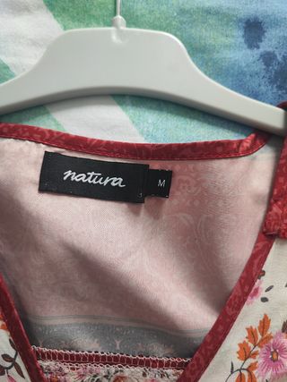 Blusa Natura manga larga