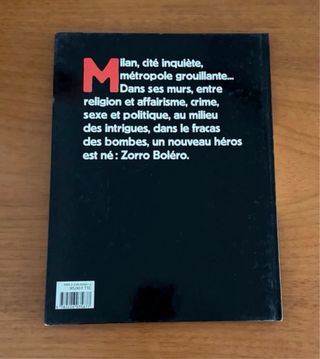 Cómic - Zorro Bolero - Albin Michel