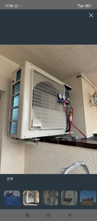 Instalador de aire acondicionado