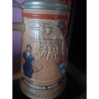 Jarra Cerveza cerámica conmemorativa baloncesto