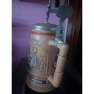 Jarra Cerveza cerámica conmemorativa baloncesto