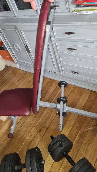 Kit Mancuernas + Banco de regalo