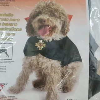 Costume Vampiro Dracula Per Cane-Gatto