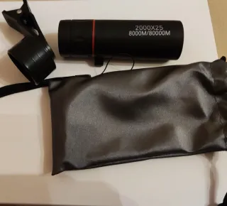 Telescopio monoculare HD2025 2000x25. Compatto.