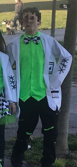 Disfraz - Científico loco talla 7-9