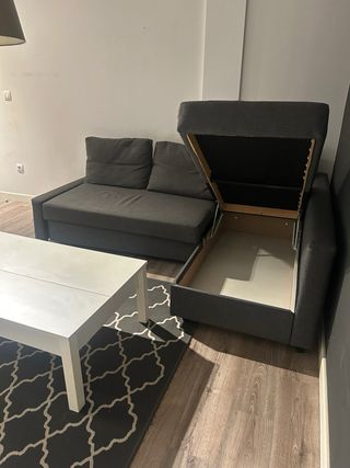 Sofa cama ikea gris