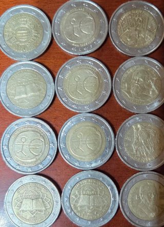 Intercambio Monedas 2€ Conmemorativas
