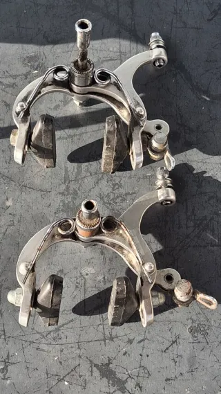 Manillar completo y puentes de freno bici clasica