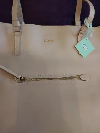 Bolso Tous Piel Rosa Palo