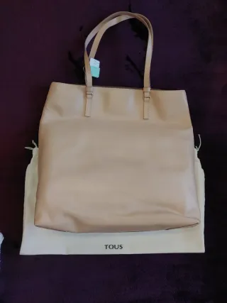 Bolso Tous Piel Rosa Palo