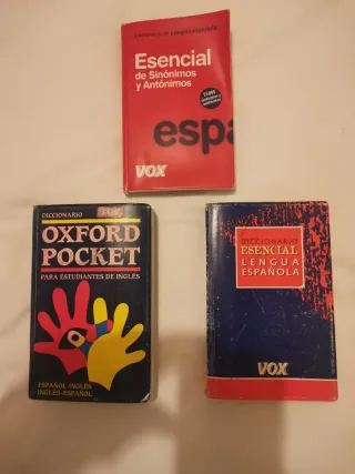 lote de 3 libros