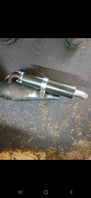 Tubo de escape para minarelli horizontal