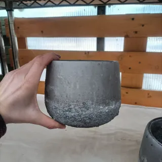 Set 3 Vasi Terracotta Sfera Diametro 14cm