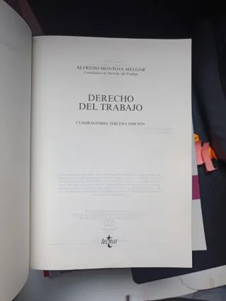 Derecho del Trabajo