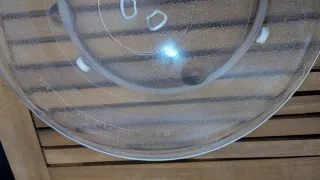 Plato giratorio de microondas