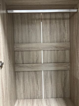 Armarios roperos dos puertas, dos colores