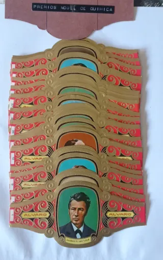 Colección vitolas Premios Nobel química