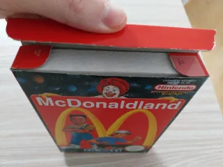 MCDONALDLAND PAL ESPAÑA ERBE NINTENDO NES