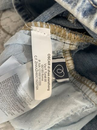 Abito jeans Oscar taglia S vintage/retrò
