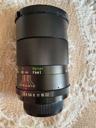 Teleobiettivo telephoto Vivitar auto 135mm. 1:2.8