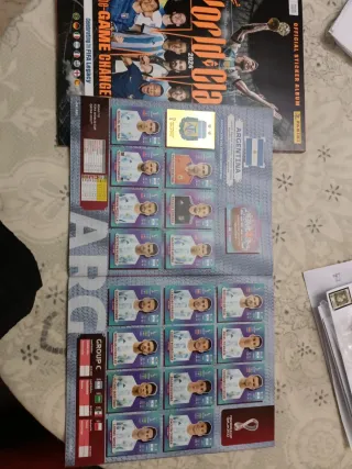 2 Álbumes de cromos de fútbol completos