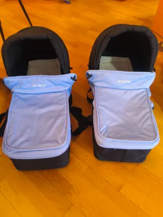 Cochecito gemelar Baby Monster Easy Twin