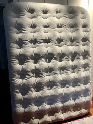 Colchon hinchable 135x180cm con inflador electrico