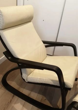 Conjunto sillón y reposapiés