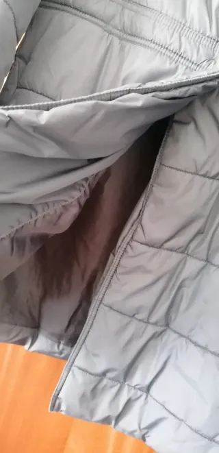Chaquetón gris mujer talla 44