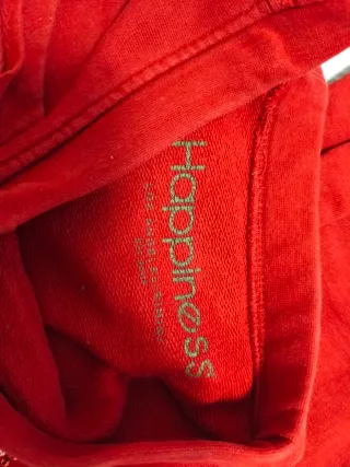 Pantaloni rossi Happiness da donna