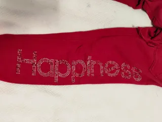 Pantaloni rossi Happiness da donna