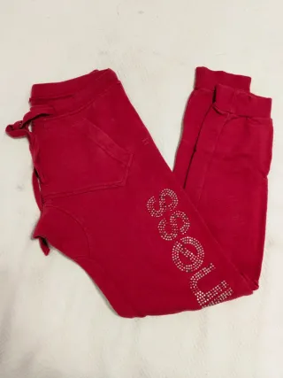 Pantaloni rossi Happiness da donna