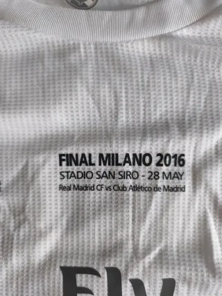 Equipación Real Madrid Local 2015/2016 Final Milan
